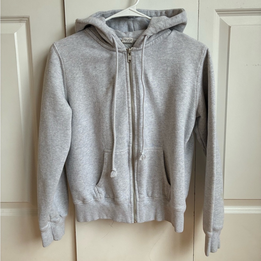 Brandy Melville- Christy zip up hoodie